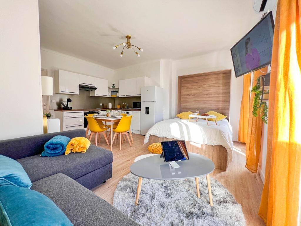 Appartement Vue Mer Parking Prive Place Med カネ エクステリア 写真