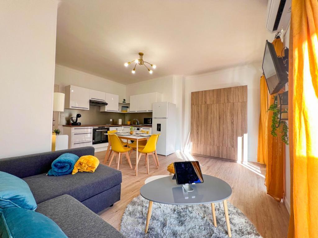 Appartement Vue Mer Parking Prive Place Med カネ エクステリア 写真