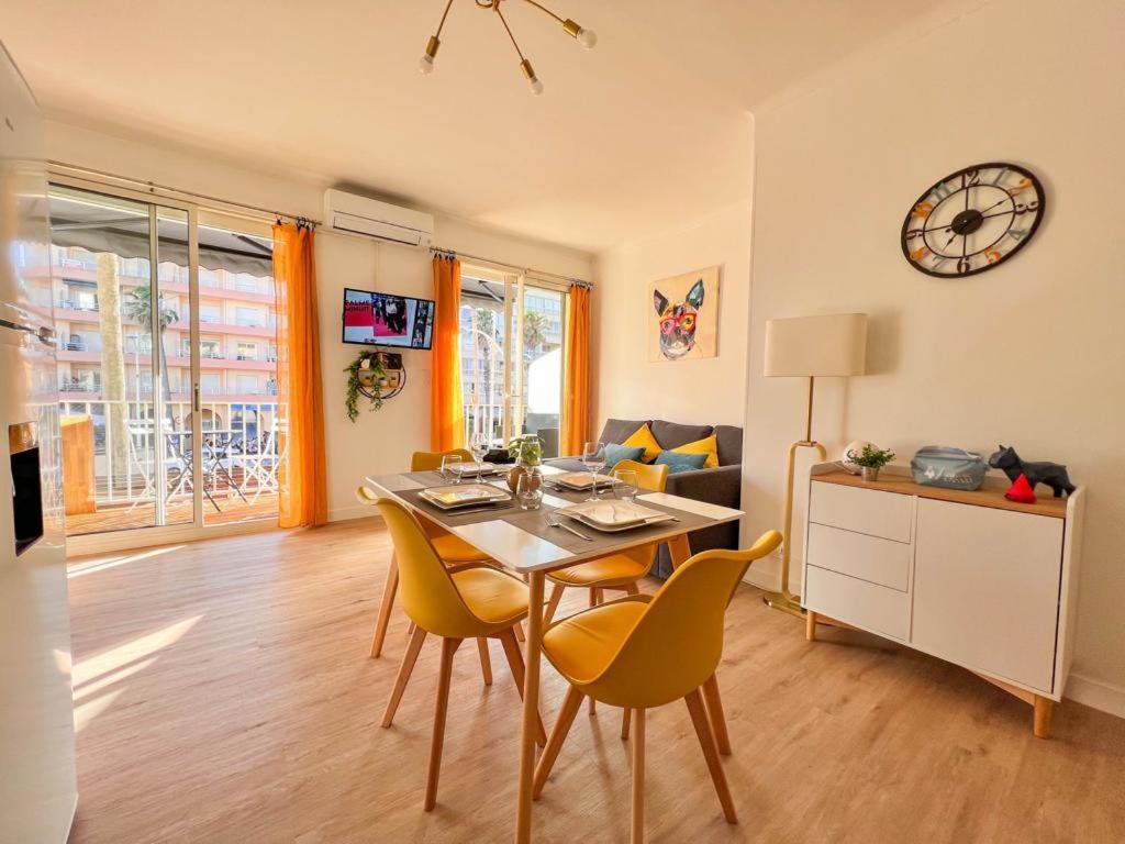 Appartement Vue Mer Parking Prive Place Med カネ エクステリア 写真