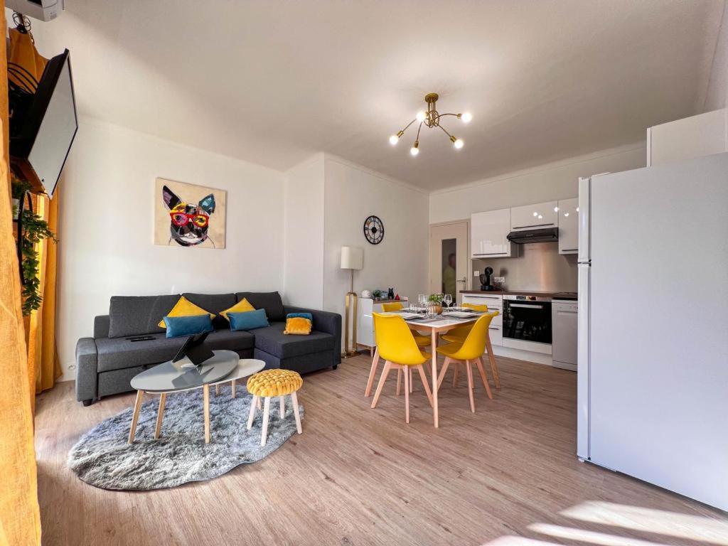 Appartement Vue Mer Parking Prive Place Med カネ エクステリア 写真
